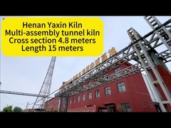 Đường hầm gạch công nghiệp có thể tùy chỉnh lò 120m 130m 150m 170m Diameter