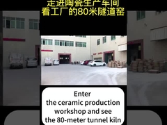 Lò nung gốm sứ kiểu hầm 80m