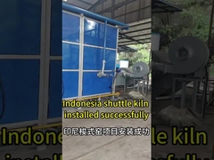 Ceramic / Glass / Metal Shuttle Kiln với kích thước bên trong tùy chỉnh và chế độ điều khiển tự động đầy đủ